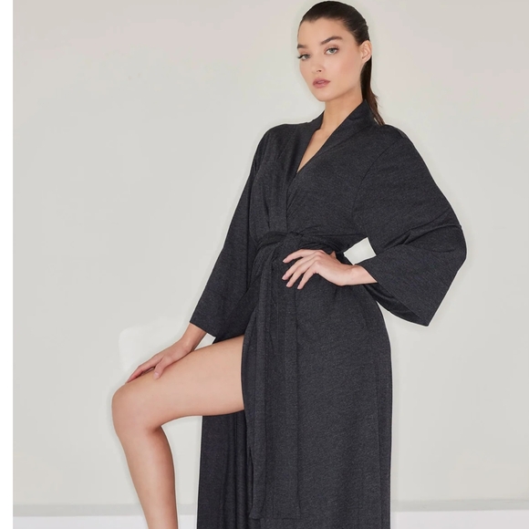 Natori Shangra La Robe Size 3X NWT New PURPLE Plus Size Travel Girls Trip Luxury - Picture 1 of 7